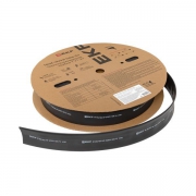 Трубка термоусадочная ТУТ нг 40/20 черн. (уп.50м) EKF tut-40-b tut-40-b