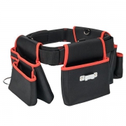 Сумка-пояс двухсекционная усиленная с двухшпеньковым ремнем С-12 Master EKF c-12 c-12
