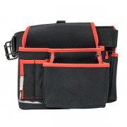 Сумка-пояс двухсекционная усиленная с двухшпеньковым ремнем С-12 Master EKF c-12 c-12