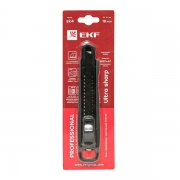 Нож строительно-монтажный 18мм НСМ-80 (SK4) Heavy Duty (до 60кг) Professional EKF ncm-80-pro ncm-80-pro