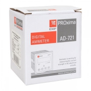 Амперметр цифровой AD-721 1ф на панель 72х72 EKF ad-721 ad-721