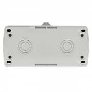 Блок ОП розетка 1-м 16А с заземл. с крышкой+выключатель 1-кл. Мурманск IP54 сер. EKF EFRV16-050-30-540 EFRV16-050-30-540