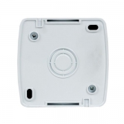 Розетка 1-м ОП Владивосток 16А IP54 с заземл. с прозр. крышкой бел. EKF EQR16-029-30-54-T EQR16-029-30-54-T