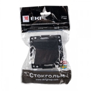 Выключатель 1-кл. Стокгольм 10А механизм черн. PROxima EKF EZV10-021-10 EZV10-021-10
