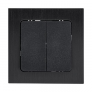 Выключатель 2-кл. Стокгольм 10А механизм черн. PROxima EKF EZV10-023-10 EZV10-023-10