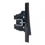 Выключатель 2-кл. Стокгольм 10А механизм черн. PROxima EKF EZV10-023-10 EZV10-023-10