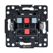Выключатель 2-кл. Стокгольм 10А механизм черн. PROxima EKF EZV10-023-10 EZV10-023-10