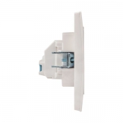 Розетка 1-м СП Стокгольм 10А IP20 без заземл. защ. шторки механизм бел. PROxima EKF EYR10-022-10 EYR10-022-10