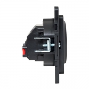 Розетка 1-м СП Стокгольм 16А IP20 с заземл. защ. шторки механизм черн. PROxima EKF EZR16-028-10 EZR16-028-10