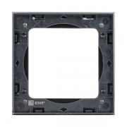 Рамка 1-м Стокгольм металл. черн. PROxima EKF EZM-G-302-10 EZM-G-302-10