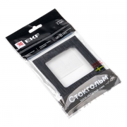 Рамка 1-м Стокгольм металл. черн. PROxima EKF EZM-G-302-10 EZM-G-302-10