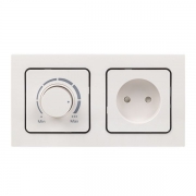 Рамка 2-м Стокгольм бел. с линией цвета черн. PROxima EKF EXM-G-305-10 EXM-G-305-10