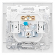 Розетка телевизионная TV 1-м СП Минск 5-862МГц 75Ом бел. Basic EKF ERA00-027-10 ERA00-027-10