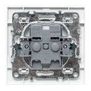 Розетка 1-м СП Минск 10А IP20 без заземл. защ. шторки бел. Basic EKF ERR10-022-100 ERR10-022-100
