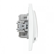 Выключатель 2-кл. СП Минск 10А IP20 бел. Basic EKF ERV10-023-10 ERV10-023-10