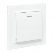 Выключатель 1-кл. СП Минск 10А IP20 с индикатором бел. Basic EKF ERV10-121-10 ERV10-121-10