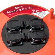 Удлинитель на катушке 4х30м с заземл. 16А IP44 Атлант 2.0 ПВС 3х1.5 3.5кВт PROxima EKF UKA02-16-315-4-30-IP44 UKA02-16-315-4-30-IP44