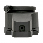 Розетка 4-м 16А IP44 2P+PE 230В с защ. крышками каучук Basic EKF RPS-020-16-230-44 RPS-020-16-230-44