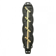 Розетка 4-м 16А IP44 2P+PE 230В с защ. крышками каучук Basic EKF RPS-020-16-230-44 RPS-020-16-230-44