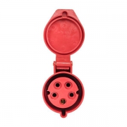 Розетка кабельная 16А 380В 3P+E+N IP44 EKF (215) ps-215-16-380 ps-215-16-380