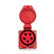 Розетка наруж. уст. 16А 380В 3P+E+N IP44 EKF (115) ps-115-16-380 ps-115-16-380