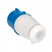 Вилка эл. каб. 16А 2P+E 220В IP44 (013) EKF ps-013-16-220 ps-013-16-220