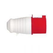 Вилка эл. каб. 16А 3P+E+N 380В IP44 (015) EKF ps-015-16-380 ps-015-16-380