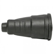 Розетка переносная 16А 230В 2P+PE с защ. крышкой IP44 каучук EKF RPS-012-16-230-44 RPS-012-16-230-44