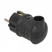 Вилка угловая 16А 2P+PE 230В IP44 каучук PROxima EKF RPS-017-16-230-44-r RPS-017-16-230-44-r