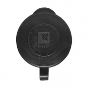 Розетка переносная 16А IP44 230В 2P+PE с защ. крышкой каучук PROxima EKF RPS-012-16-230-44-r RPS-012-16-230-44-r