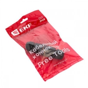 Коннектор кабельный I-образ. СМК 3PIN IP68 FreeTools PROxima EKF cct2-smk3 cct2-smk3