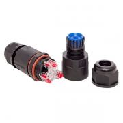 Коннектор кабельный I-образ. СМК 3PIN IP68 FreeTools PROxima EKF cct2-smk3 cct2-smk3