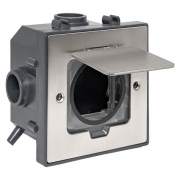 Лючок напольный C-Line 2 (с напольной коробкой) EKF cl-ln-knl-2 cl-ln-knl-2