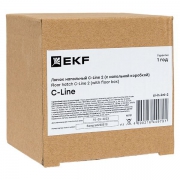 Лючок напольный C-Line 2 (с напольной коробкой) EKF cl-ln-knl-2 cl-ln-knl-2