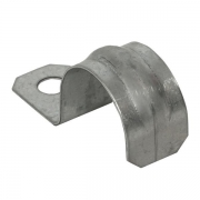 Скоба крепежная однолапковая d21-22мм для монтажн. пистолета метал. PROxima EKF smp-1-21-22 smp-1-21-22