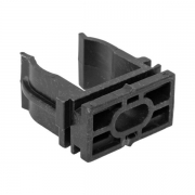 Держатель для труб (клипса) для ручного монтажа d20мм черн. Plast (уп.100шт) EKF derj-z-20s-black derj-z-20s-black