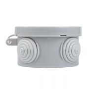 Коробка распаячная КМР-040-039 наружная с крышкой 85х40 АБС 4 мембранных ввода IP54 EKF plc-kmr-040-039 plc-kmr-040-039