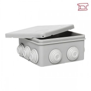 Коробка распаячная КМР-030-014 с крышкой 100х100х50 10 мембранных вводов IP55 EKF plc-kmr-030-014 plc-kmr-030-014