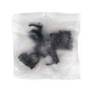 Крепеж-клипса d16мм Plast PROxima черн. (уп.10шт) EKF derj-z-16b derj-z-16b