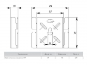Плата монтажная универсальная EKF pmu pmu