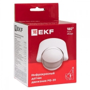 Датчик движения (ИК) MS-39 настен. 1200Вт 180град. до 12м IP44 EKF dd-ms-39 dd-ms-39