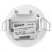 Датчик движения (ИК) MS-100 (ДД) встраив. 1200Вт 360град. до 6м IP20 EKF dd-ms-100 dd-ms-100