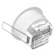 Датчик движения (ИК) MS-100 (ДД) встраив. 1200Вт 360град. до 6м IP20 EKF dd-ms-100 dd-ms-100