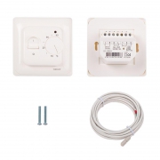 Термостат механический R70XT (OTN-1991; RTC 70.26; MST-1; MT-26; MTT-2; M5.713) 16А 3.6кВт для теплых полов датчик пола бел. Rexant 51-0531 51-0531