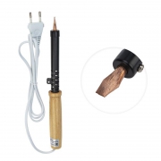 Паяльник ЭПСН 220В 100Вт дерев. ручка ПД Rexant 12-0291 12-0291