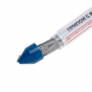 Припой с канифолью 20гр. d=1.0мм (Sn60 Pb40 Flux 2.2%) REXANT 09-3103 09-3103