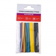 Набор трубок термоусадочных тонкостен. №3 (АССОРТИ) разноцвет. Rexant 29-0103 29-0103
