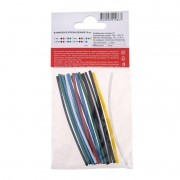 Набор трубок термоусадочных тонкостен. №4 (РЫБОЛОВ) разноцвет. Rexant 29-0104 29-0104