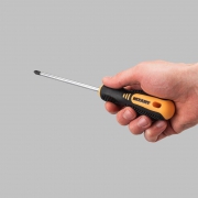 Отвертка крестовая PH 2х125мм двухкомпонентная рукоятка Rexant 12-4728 12-4728