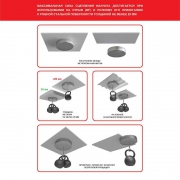 Магнит неодимовый куб 10х10х10мм сцепление 4.5кг (блист.2шт) Rexant 72-3210 72-3210